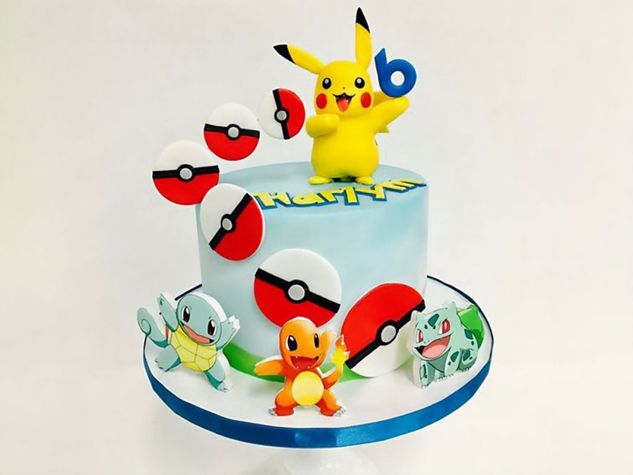 Pikachu Cake, Food & Drinks, Homemade Bakes on Carousell