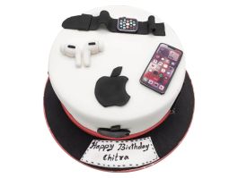 Apple Theme Cake | Buy Custom Cake Online | Free Delivery