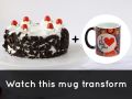 BlackForest Cake & MagicMug Combo