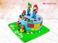 Mario and Luigi Cake