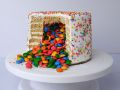 Funfetti Pinata Gems Cake