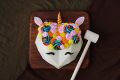 Heart Shaped Pinata Cake - Unicorn