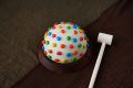 Half Round Pinata Cake - Gems Decorated