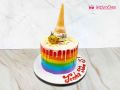 Ice Cream Rainbow Cake