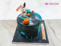 Space Theme Custom Cake