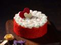 Red Velvet Heart Cake