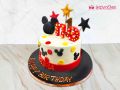 Mickey Mouse Theme Custom Cake