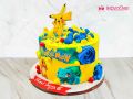 Pokemon Theme Birthday Cake