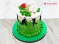 Cricket Theme Cake