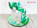 Dinosaur Theme Birthday Cake