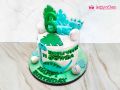 Dinosaur Theme Birthday Cake