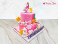 2 Tier Unicorn Birthday Cake