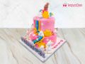 2 Tier Unicorn Birthday Cake