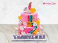 2 Tier Unicorn Birthday Cake