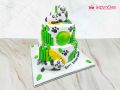 Two-Tier Panda Cake