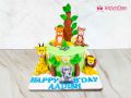 Animal Theme Cake