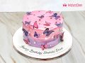 Butterfly Themed Birthday Cake