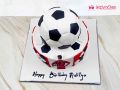 Football Themed Birthday Cake