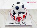 Football Themed Birthday Cake