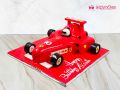 Formula 1 Race Car Cake