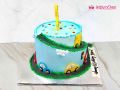 Car Theme Birthday Cake