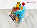 Construction Theme Birthday Cake