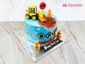 Construction Theme Birthday Cake