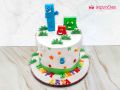 Numberblocks-Themed Birthday Cake