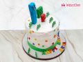 Numberblocks-Themed Birthday Cake