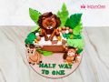 Halfway Safari Cake