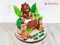 Halfway Safari Cake