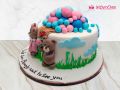 Teddy Bear Delight Baby Shower Cake