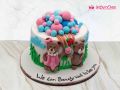 Teddy Bear Delight Baby Shower Cake