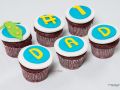 #1 Dad Designer Cupcakes