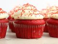 Red Velvet Cheese Cupcakes