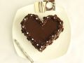 Valentine Chocolate Heart Cake