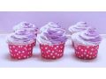 Women's Day Purple Cupcakes