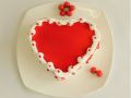 Red Heart Cake