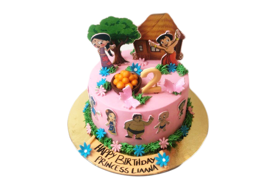 Chota Bheem & Friends Cake Delivery in Delhi NCR - ₹1,149.00 Cake Express-sonthuy.vn