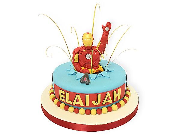 Cool Homemade Iron Man Birthday Cake Design-sonthuy.vn