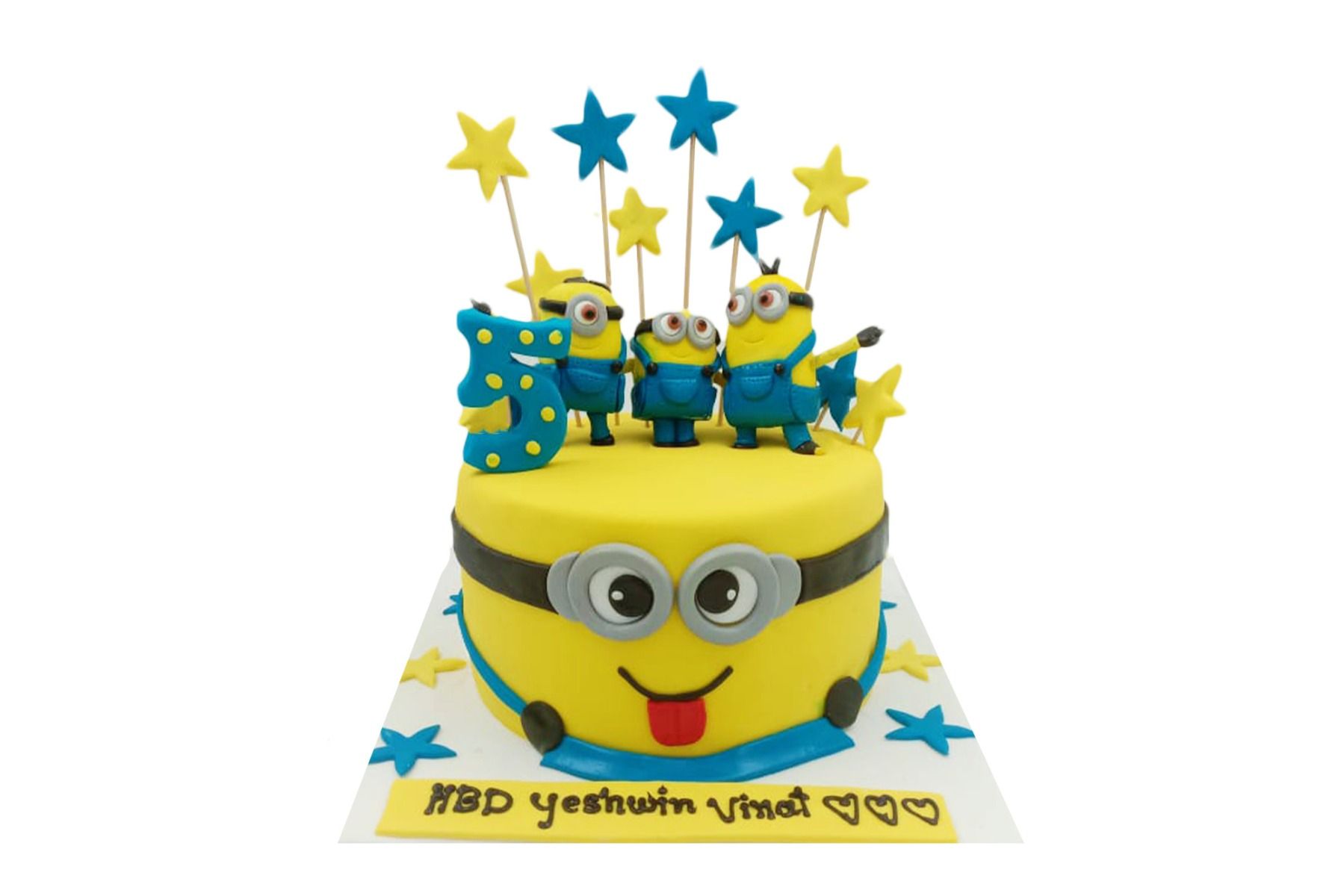 Cute Minion Birthday Cake Delivery in Delhi NCR - ₹7,499.00 Cake Express-thanhphatduhoc.com.vn