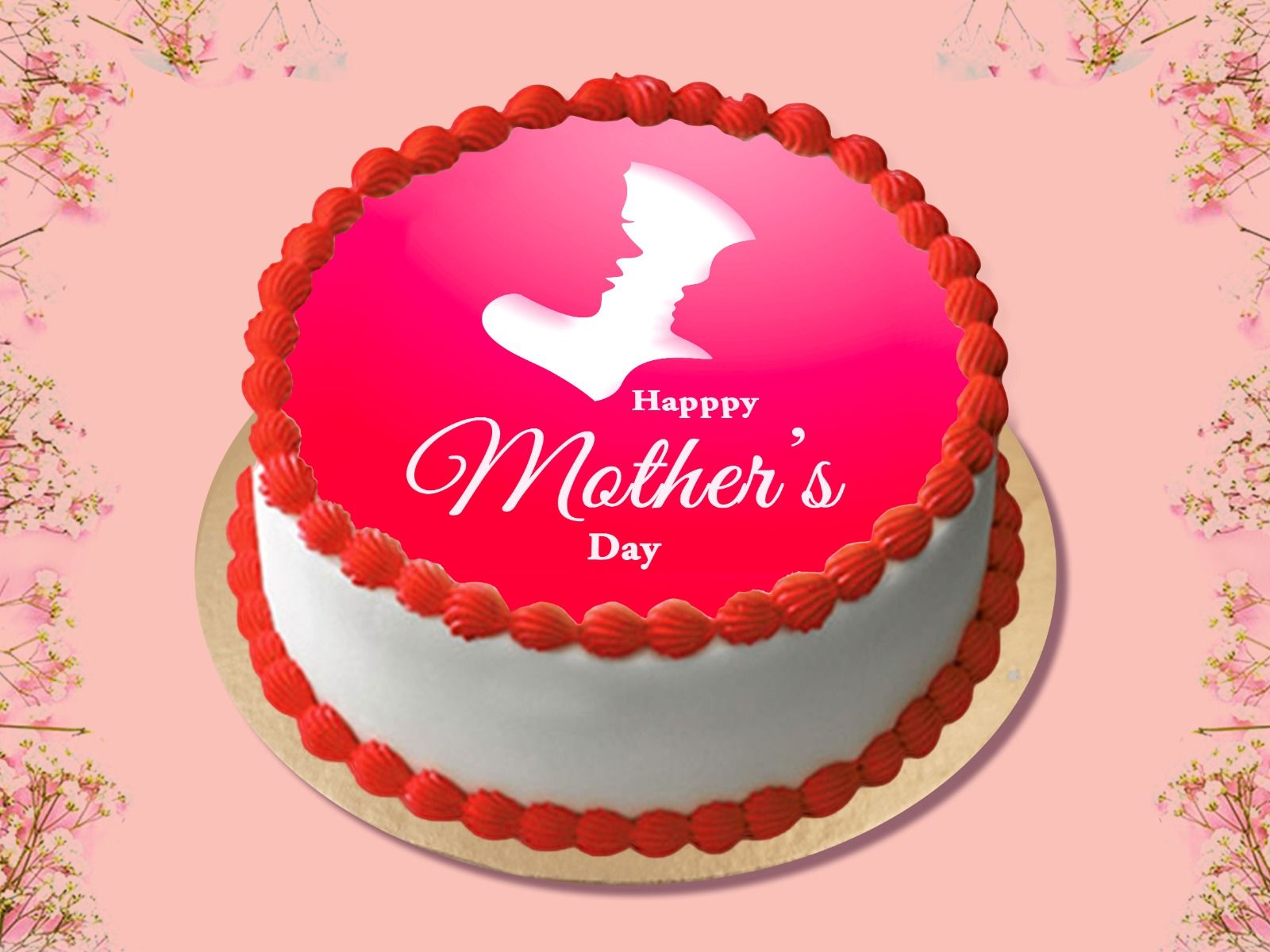 Buy Festiko Happy Mothers Day Flower Cake Topper, Mothers Day Cake  Decoration Supplies, Mothers Day Party Favors, Happy Mothers Day Online at  Best Prices in India - JioMart.