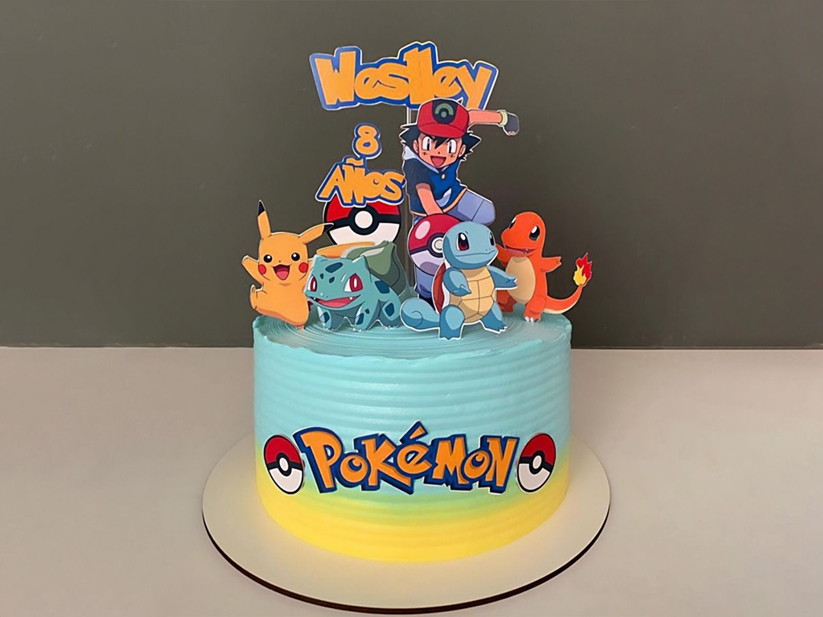 Pokémon Pikachu Layer Cake - Classy Girl Cupcakes