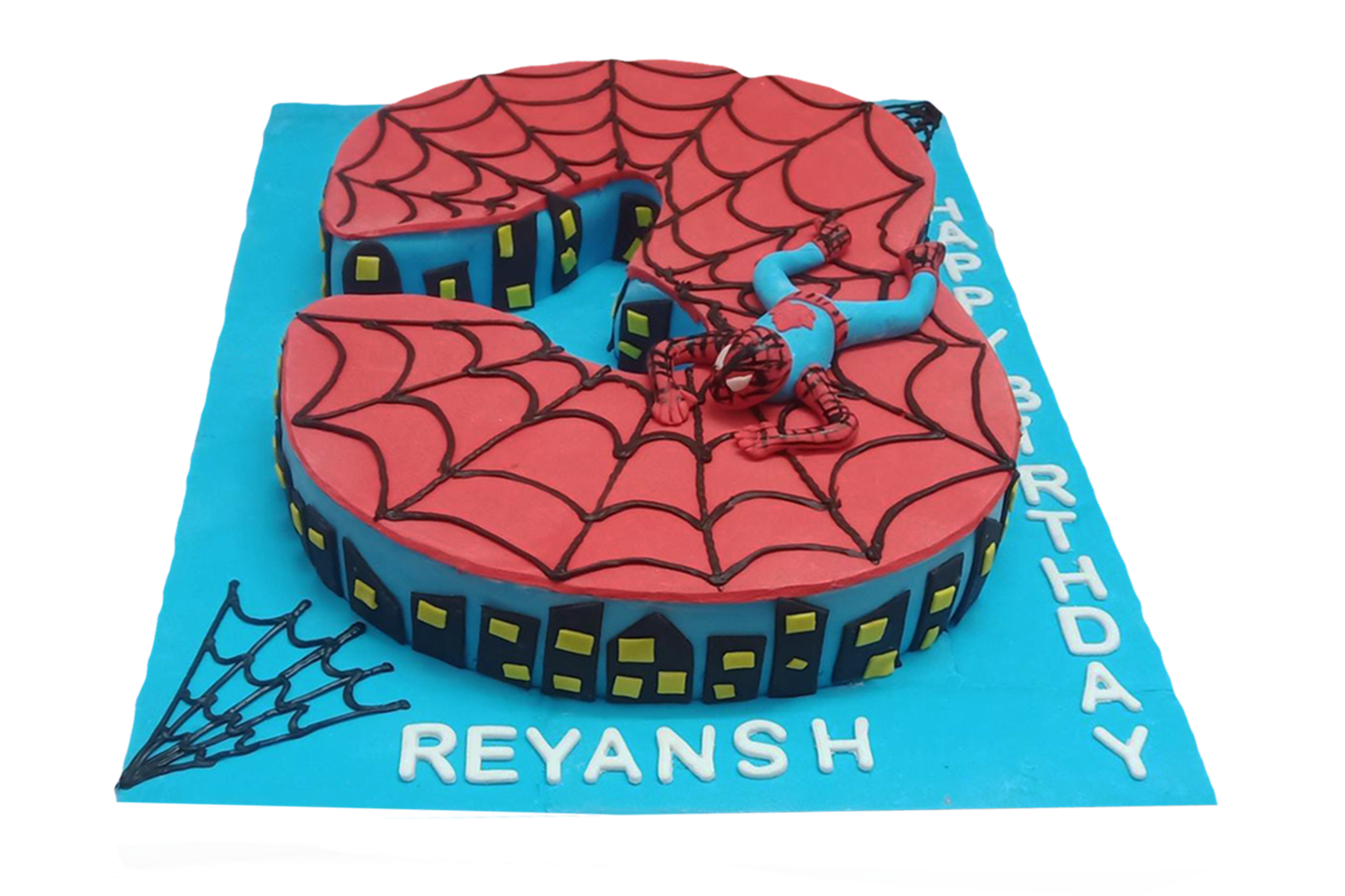 Order Spiderman  Batman Cake Online Price Rs4999  FlowerAura
