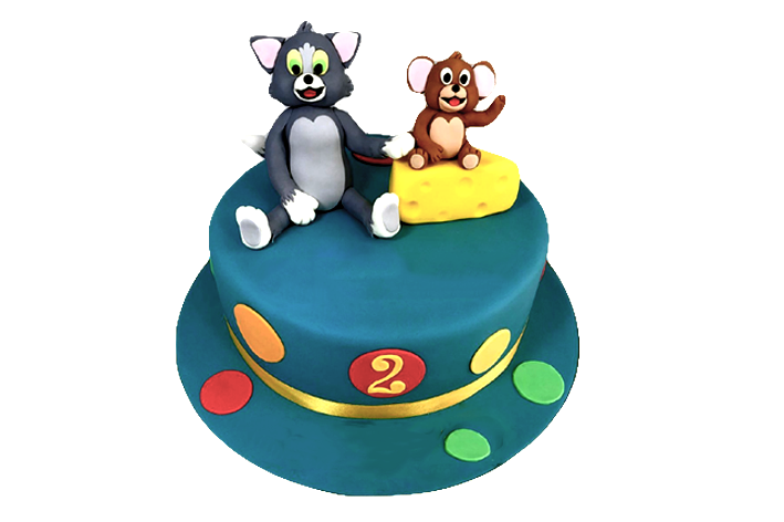 Jerry - Animated Happy Birthday Cake GIF for WhatsApp — Download on  Funimada.com
