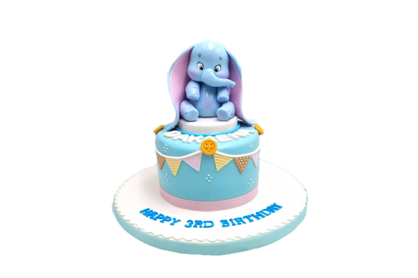 Cute Elephant Cake