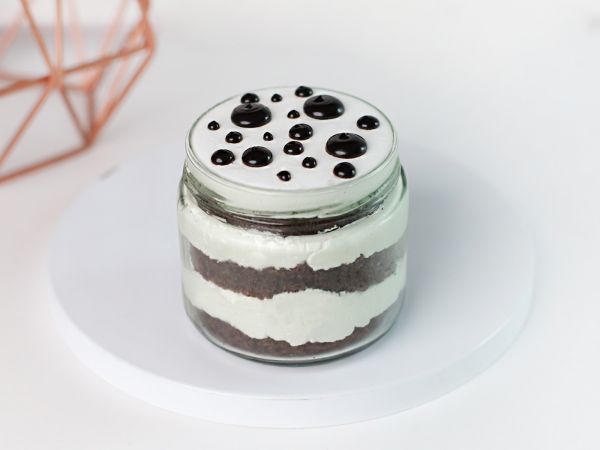 Choco Vanilla Jar Cake - Pack of 4
