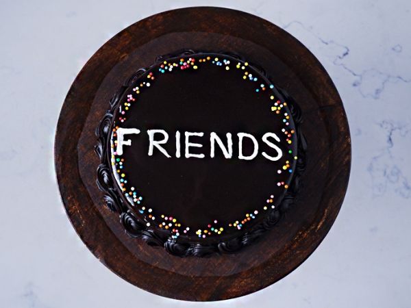 FRIENDS Chocolate Truffle Cake