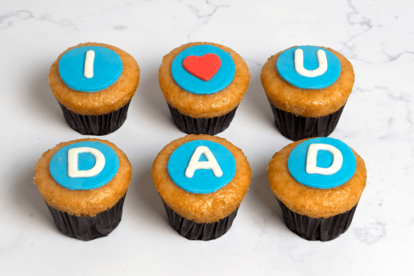 Father's Day Special Assorted Cup Cake (Pack of 6)