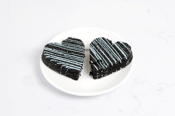 Father's Day Special - Heart Brownie (Pack of 2)